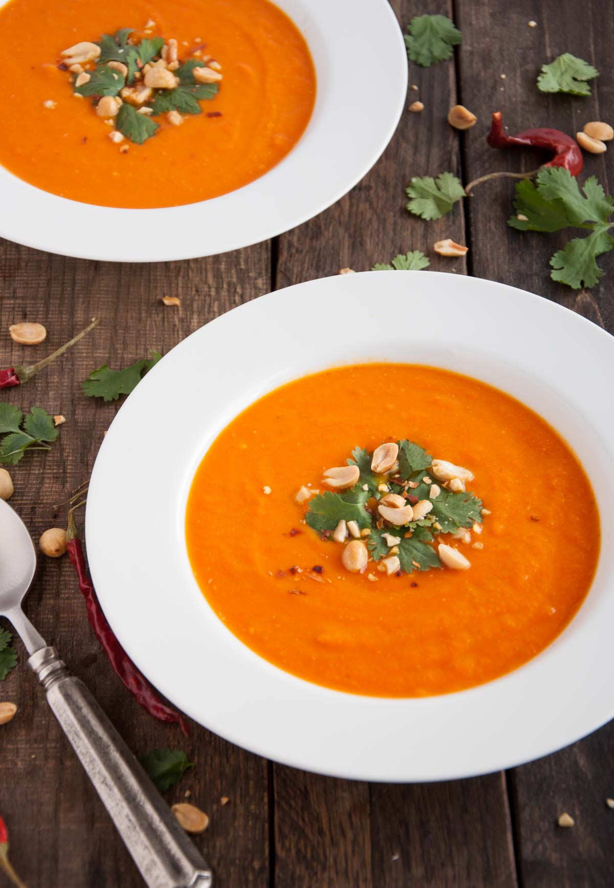 Curry Carrot Soup - Feasting not Fasting