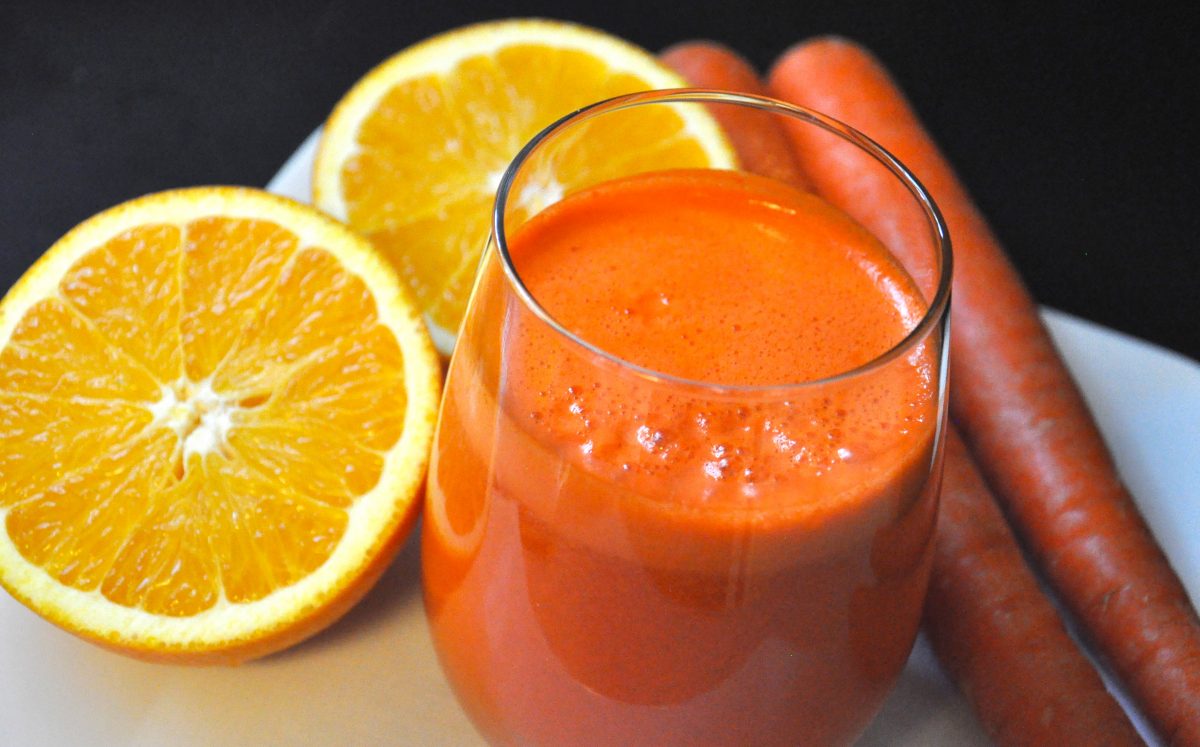 Carrot Orange Juice Feasting not Fasting