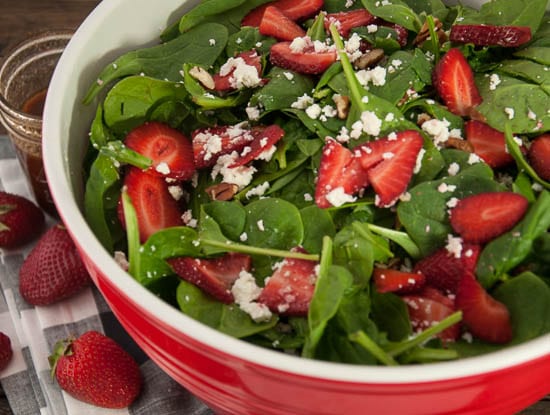 Strawberry Spinach Salad-17