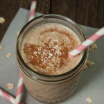 Creamy, delicious vegan banana almond milk smoothie is nutritious and loaded with fiber but tastes like a decadent desert!