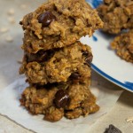 Filling vegan gluten free oatmeal cookies are so chewy and delicious that you'd never know they're free of added sugar and packed with flax and heart healthy oats!