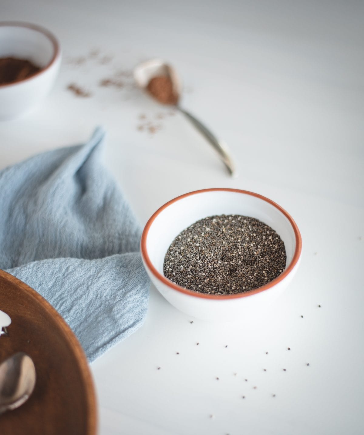 chia seeds in a bowl