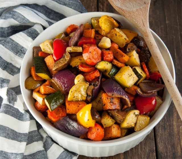 Balsamic roasted veggies are one of the easiest, tastiest, and healthiest way to get your vegetable servings. 