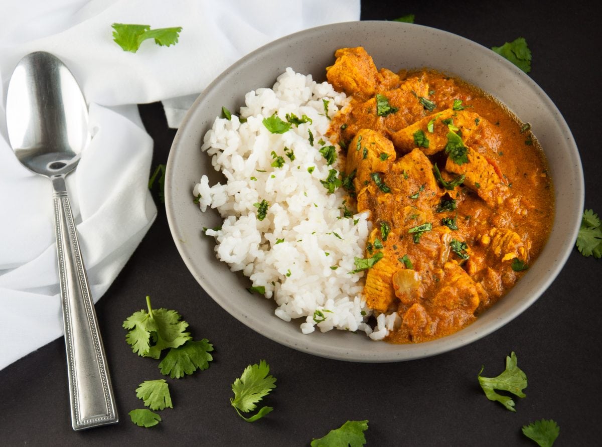 Crock-Pot Indian Curry with Chicken - Feasting not Fasting