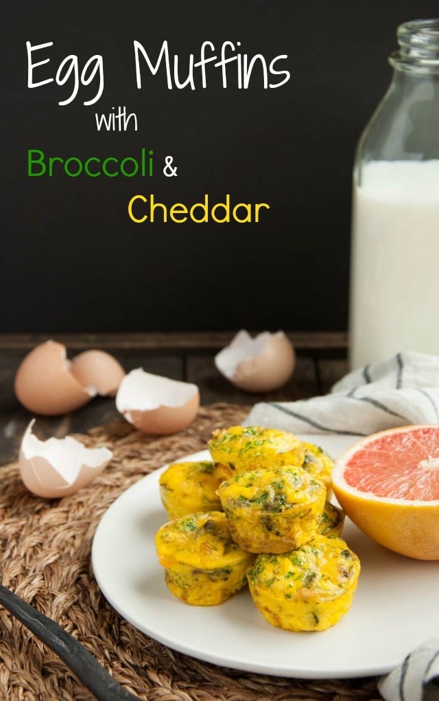 These mini broccoli cheddar egg muffins are just like crustless quiches - fancy but easy as can be! Each one has over 4 grams of protein and under 60 calories.