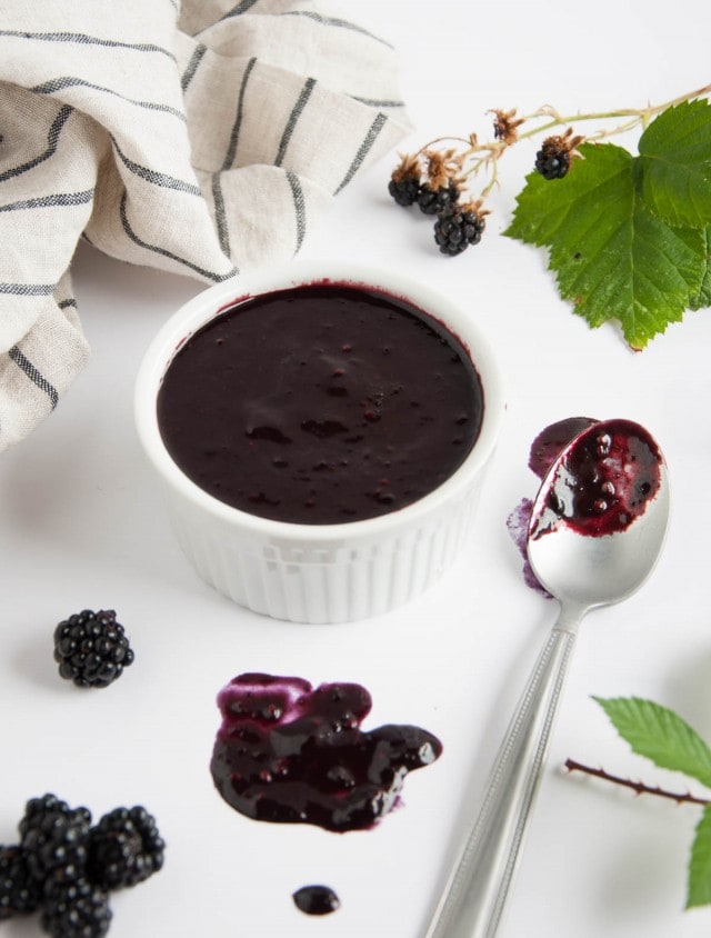 This tangy blackberry vinaigrette has just the right balance of sweet and savory to rock your tastebuds with a fresh new use for summertime blackberries.