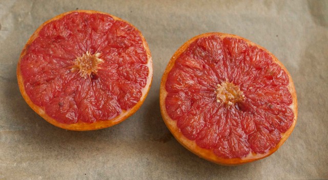 This easy broiled grapefruit recipe is deliciously tart with just the right amount of sweetness to add balance and make this the perfect healthy breakfast, dessert, or snack. 