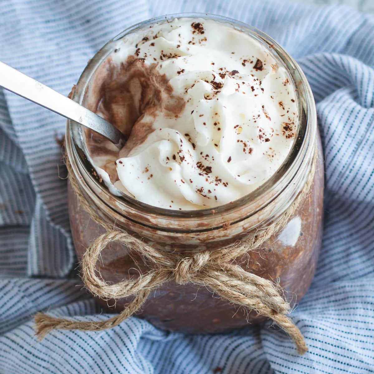 Chocolate Protein Overnight Oats