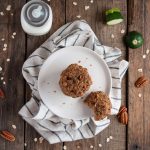 Healthy zucchini cookies that are both and delicious and good for you with banana, oats, flax, coconut oil, coconut sugar, and (of course) zucchini.