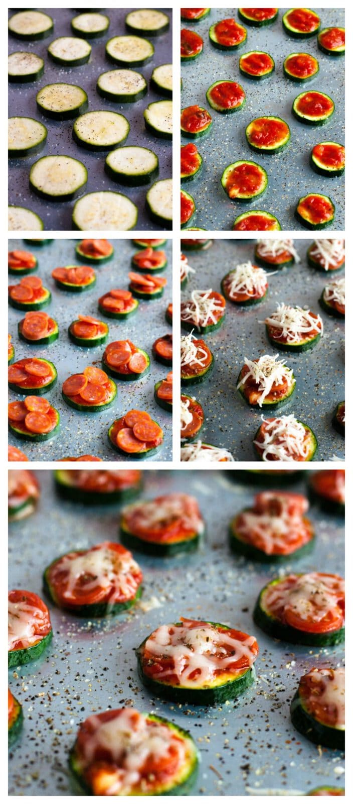 Zucchini pizza bites are the perfect snack for game day or any other time you need a healthy appetizer that is simple and easy to make, but full of flavor.