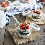 Healthy cheesecake parfaits are an excellent, easy summer dessert that only have 220 calories per each nutritious, delicious serving!