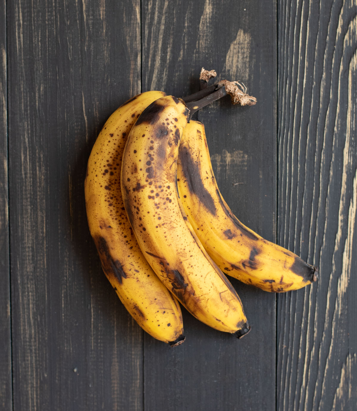 overripe banana bunch 