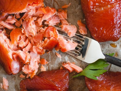 Traeger Smoked Salmon (the best!) - Feasting not Fasting