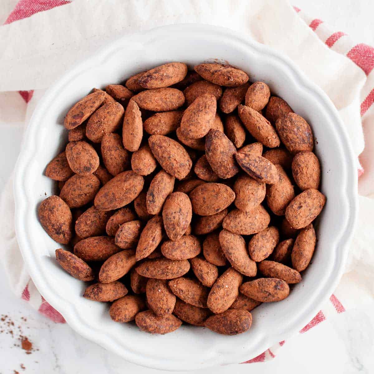 Peppermint Cocoa Roasted Nuts - Project Meal Plan